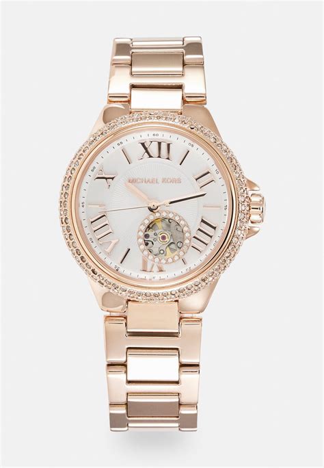 michael kors klokke rosegull|Michael Kors rose gold watch.